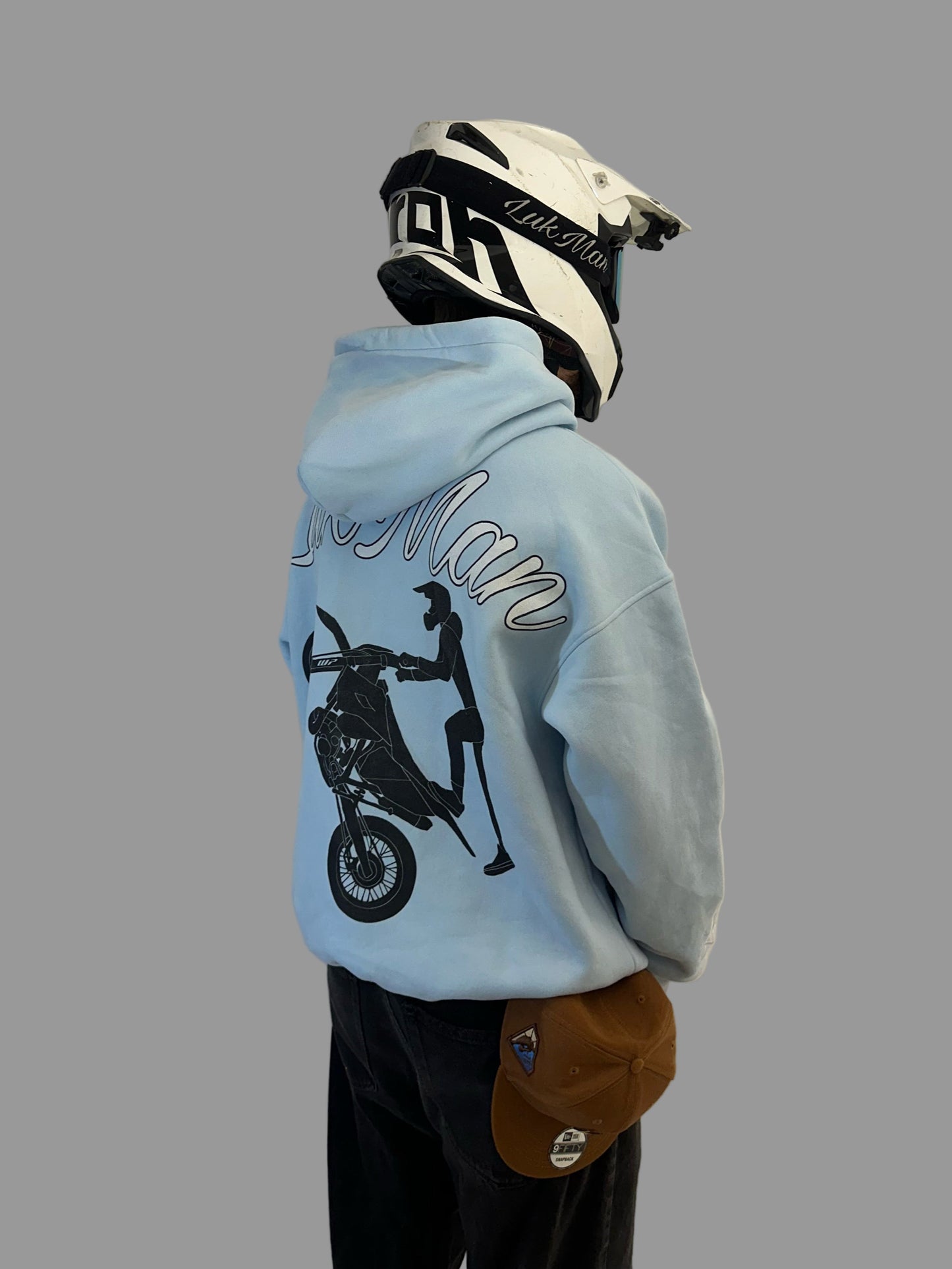 Lukman Hoodie Light Blue