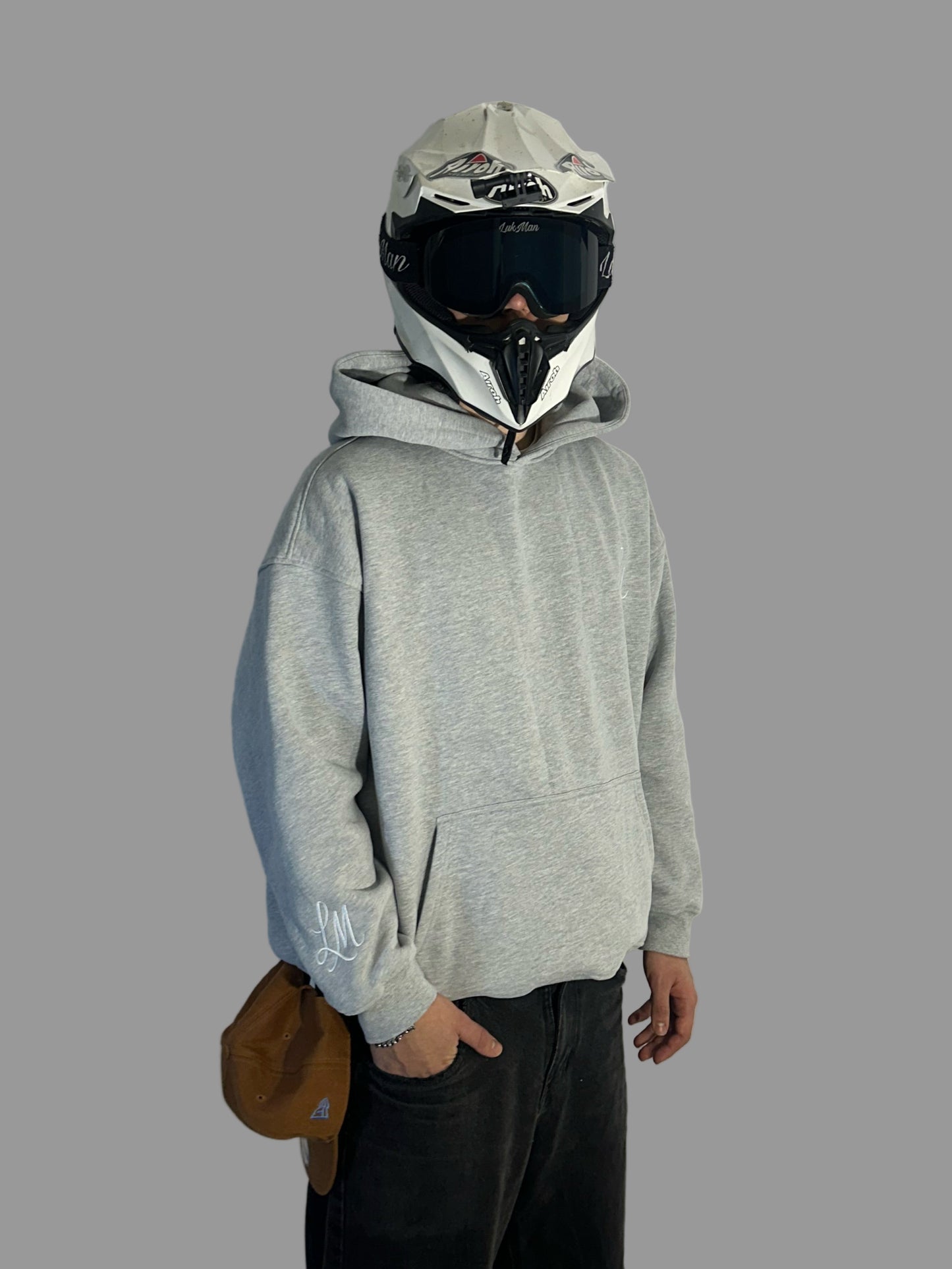 Lukman Huppari Harmaa