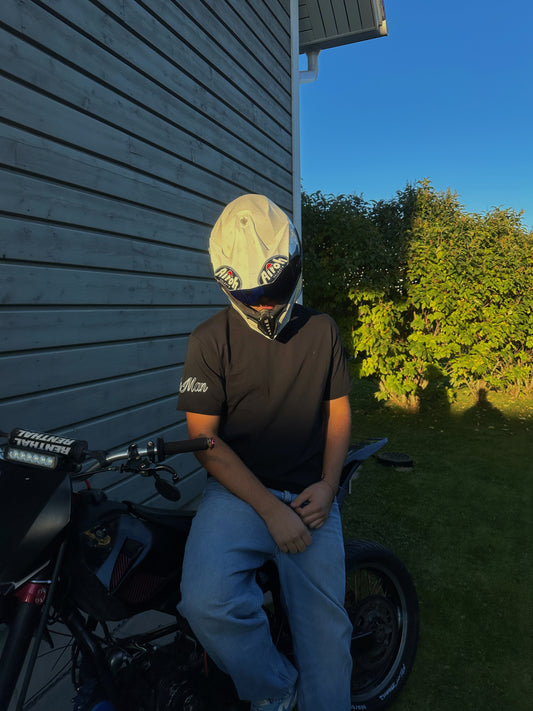 Supermoto T-paita musta