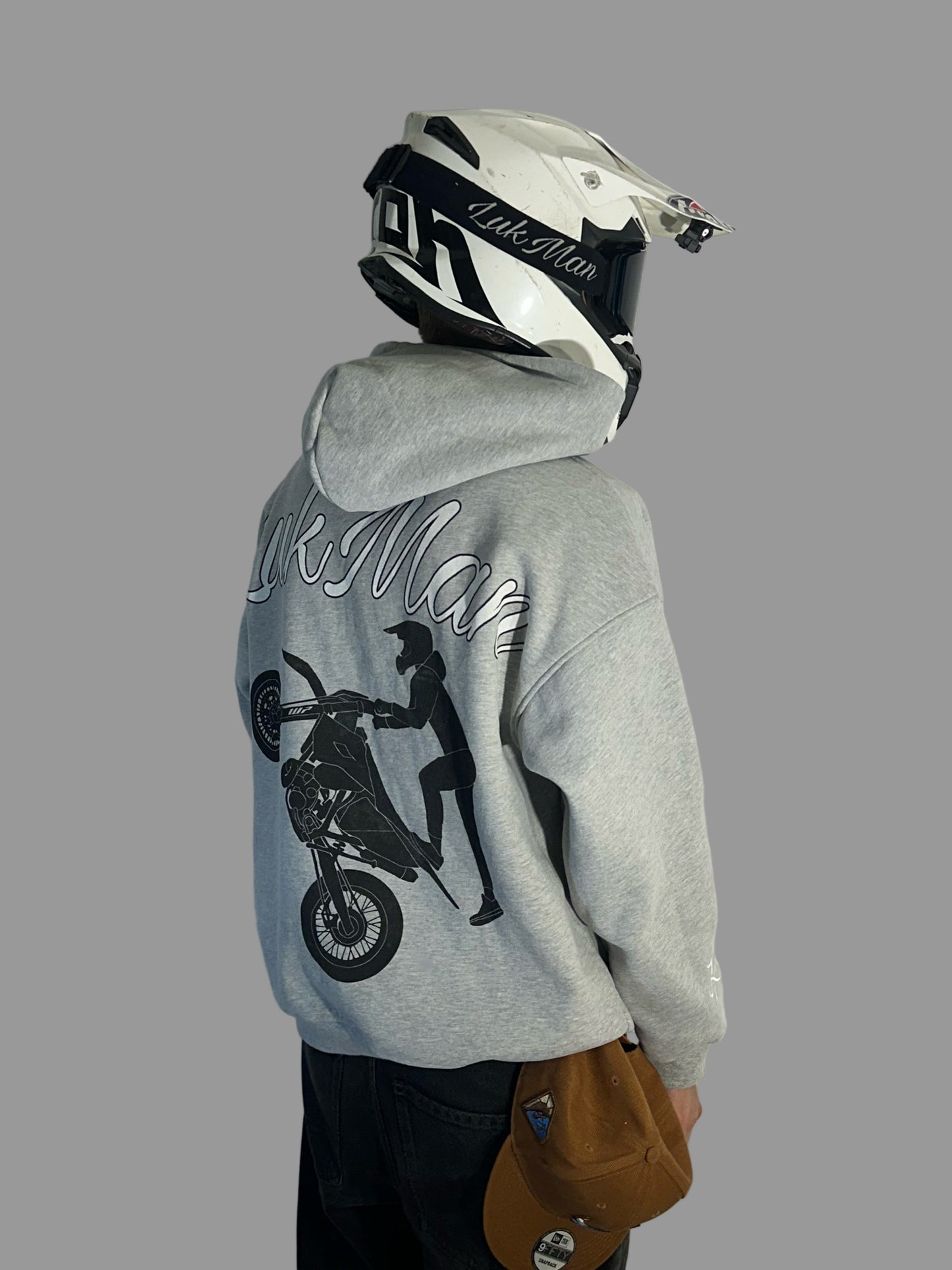 Lukman Huppari Harmaa