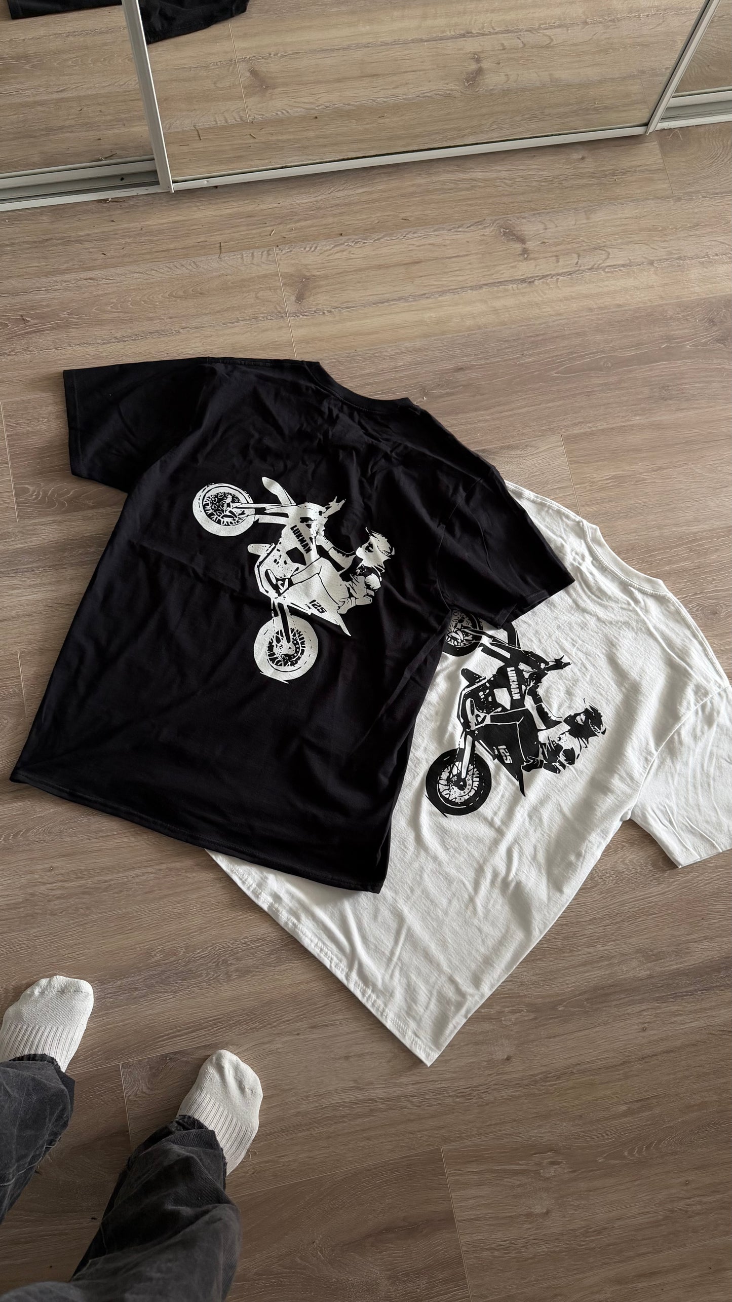 Supermoto T-shirt White