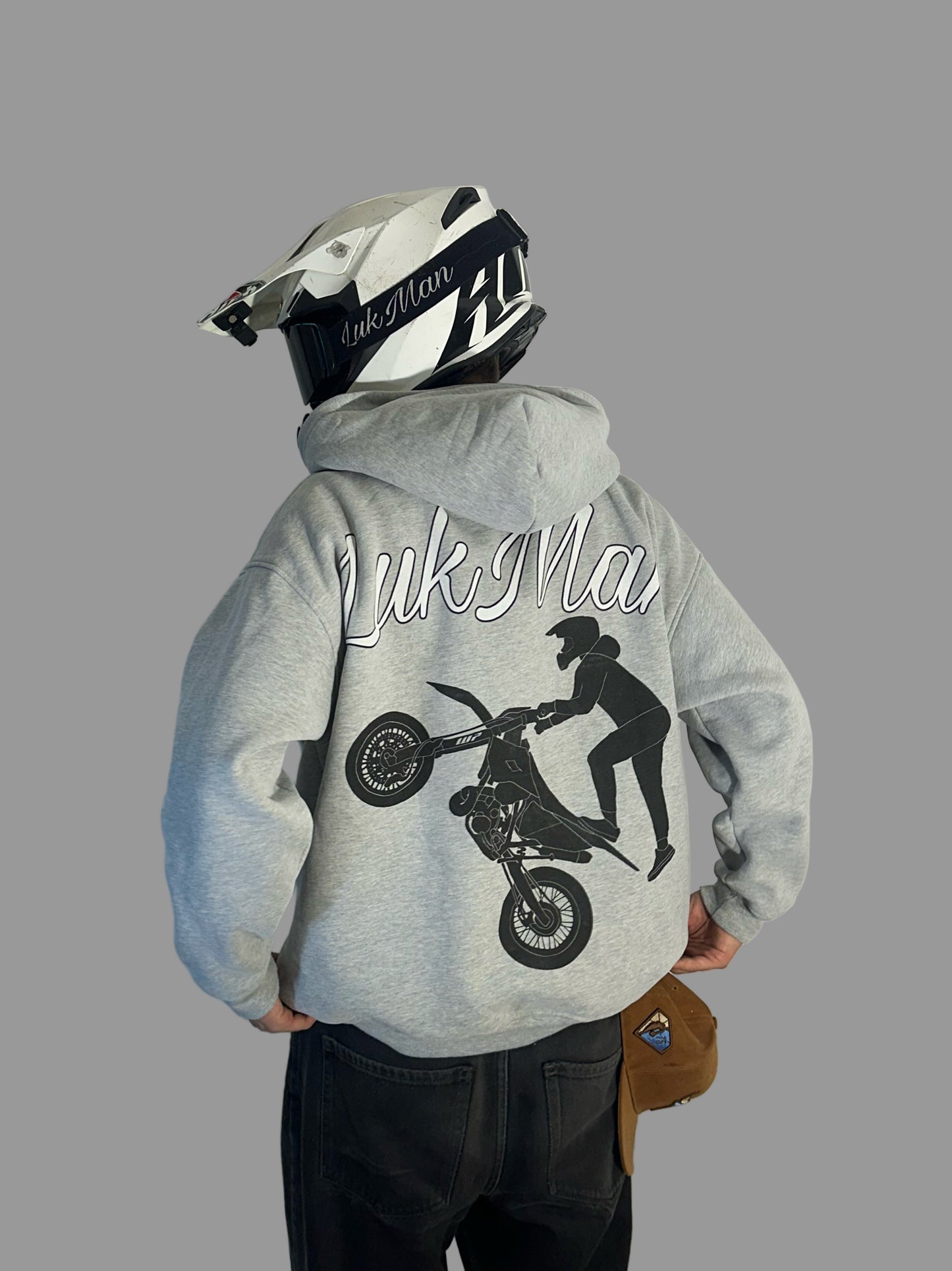 Lukman Huppari Harmaa