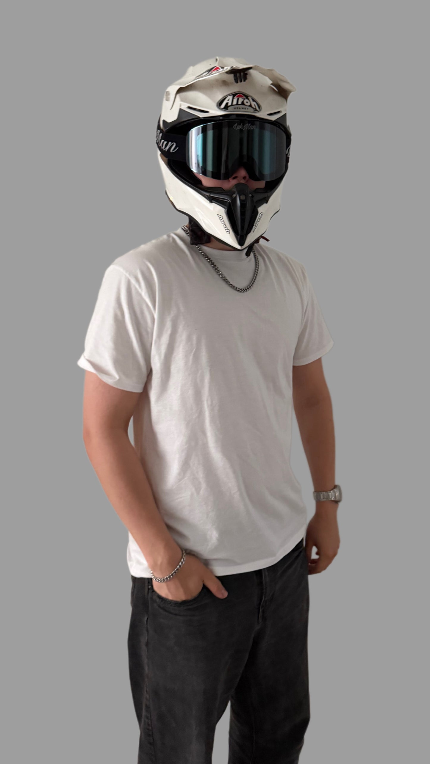 Supermoto T-shirt White